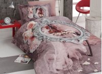 Постельное белье сатин 3D First Choice - Violin (Турция), подростковый